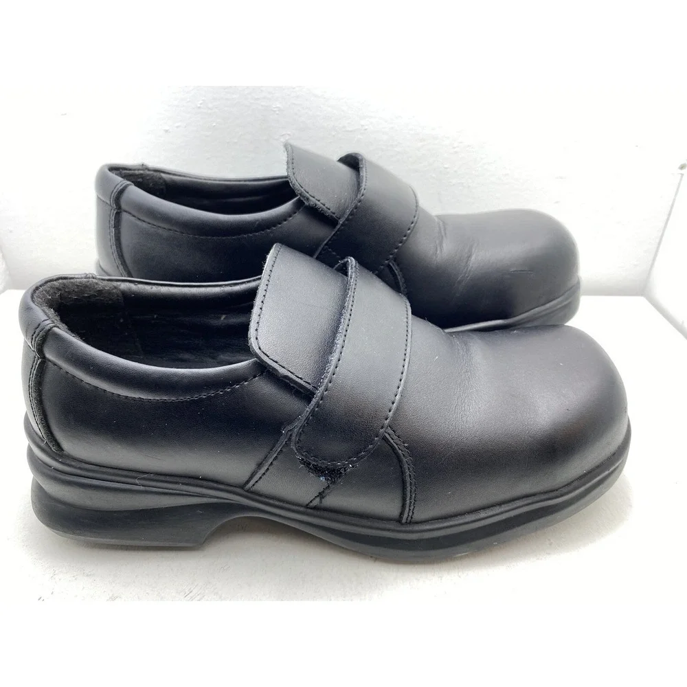 Red Wing Shoes 2413-05 Black Leather Steel Toe Slip On Work Shoes Mens 6.5 / W 8